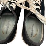 Seavees  Women's Black Monterey Platform Suede Sneaker Size 7.5 Photo 6