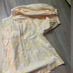 Sundry  ditsy puff sleeve blouse blush/mango 0 Photo 7