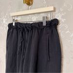 INDUSTRY Republic Clothing Tie Front Wide Leg Black Pants Small/Medium Size undefined Photo 3