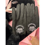 Juicy Couture  Faux Fur Scarf Set-Black Photo 2
