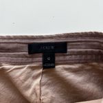 J.Crew  beige khaki cotton Lace up midi skirt safari size 12 Photo 2