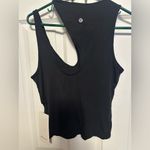 Lululemon athletica Black Asymmetrical Tank Top Photo 4