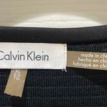 Calvin Klein Black Waffle Gold Zipper Jacket XL Photo 4