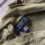 Eloquii  tank knit 18 20 stretch Olive Green Ribbed Women's Top Photo 3