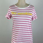 Kate Spade Stripe Hello Sunshine Tee Photo 1
