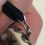 Painted Cardinal Pendant Necklace Photo 7