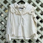 Free People Samantha Ruffle Buttondown Top Photo 2