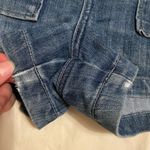 Dollhouse Y2K Vintage Dark Wash High Waist Blue Jean Shorts 9 Nautical Pin Up Photo 3