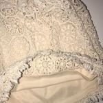 Francesca's Cream Lace Shorts  Photo 1