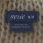 Aerie Happy Place Oversized Long Cable Knit Sweater Pail Yellow Size Medium Photo 6