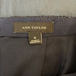 Ann Taylor  Tweed Black & Navy Blue Pencil Mini Skirt - Size 4 Photo 10