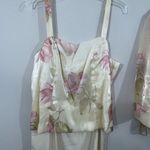 Alex Evenings NWT‎  Women's 2 Piece Dress with Blazer Jacket Floral Ivory Size 16 Photo 7