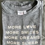 Celebrity Pink Gray Tee with Inspirational Text Photo 4