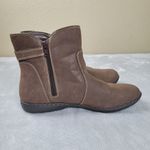 Sporto  Boots Womens 9 M Flynn Ankle Booties Brown Faux Leather Casual Round Photo 4