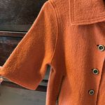 axcess Liz Claiborne rust sweater cropped jacket. Size S Orange Photo 4