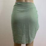 Zuliana Light Green Lettuce Trim With Tie Cover Up Skirt/Sarong. Made in USA NWT Size undefined Photo 3
