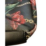 Dana Buchman  Roses and Chains Satchel Handbag with Wallet Black Photo 1