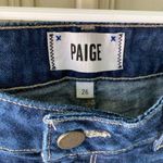 Paige Jeans Dark Blue Medium Jean Denim Shorts Jimmy Jimmy Short Sz 26 Photo 2