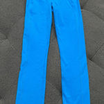 Lululemon  EUC Peacock Blue Crossover Straight Leg‎ Leggings size 4 Photo 0