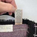 Studio Works Vintage Y2K  Knit Sweater Cardigan Womens M Black Pink Cottagecore Photo 7