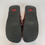 Think! Clogs 8 8.5 Plaid Leather Strappy Comfort Slides Shoes Sandals 39 Purple Photo 9