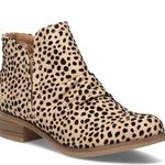 blowfish Vegan Ankle Boots Size 6.5 Leopard Print Photo 0