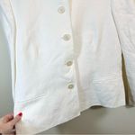 CHAPS White Linen Blazer Jacket Women’s 14 Photo 5