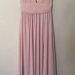 Lulus Heavenly Hues Blush Maxi Dress Bridesmaid Photo 0