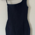 Aritzia  Babaton Navy Sculpt Knit Dress Photo 0