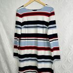 Tommy Hilfiger  Striped 3/4 Sleeve Striped‎ Tee Dress Size M Photo 3
