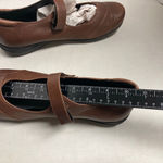 ABEO Genuine Leather Abby Mary Jane 24/7 Slip Resistant Shoes Size 10 Brown Photo 4