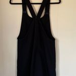 Forever 21 black jumper dress full zip up pockets cotton 90’s women’s size S Photo 5