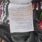 International Concepts XS Sequin Spaghetti Strap Tank Top Back Keyhole Closure Red Photo 9