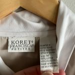 Vintage Koret Francisca Pastel Patchwork Embroidered Jacket – Floral Cottagecore White Size M Photo 3