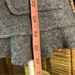 Marisa Christina Charcoal Grey Wool Jacket‎ size Medium Gray Photo 6