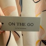 Tail Athletics Madre White & Pink Crewneck Balloon Sleeve Soft Polyester Dress Size L Photo 5