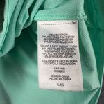 Mondetta Womens XL Mint Green Active 1/4 Zip Short Sleeve Mesh Polo Shirt Photo 7