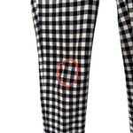 Loft The Riviera Pant Marisa Fit Womens 0 Petite Black Gingham Plaid Preppy Crop Photo 3