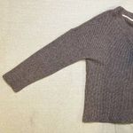 J. Jill | Taupe Waffle Knit Henley Style V Photo 3