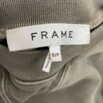 frame denim Frame Womens Long Sleeve Crew Neck Sweatshirt Green Cotton Size Small Petite Photo 8