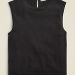 J.Crew  Featherweight cashmere-blend cropped sweater shell Photo 0