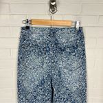 Altar'd State Altar’d State Blue Floral Flare Bell Bottom Jeans Size 27 Photo 10