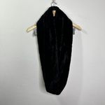 West Loop Faux Fur Infinity Scarf Black One Size Winter Warm Elegant Photo 8