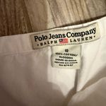 Ralph Lauren Y2K 90s Polo Jean Co.  White Eyelet Full Circle Tiered Cotton Skirt Photo 2
