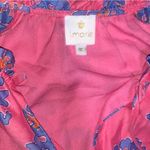 J. marie piper long sleeve dress pink silk blend casual ruffle fall $130 preppy Blue Size M Photo 4