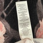 Chico's  | Black & Pink Floral Lightweight Sweater |  Large Photo 6