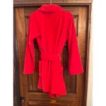 Victorias secret short cozy robe in red size extra small/small Photo 4