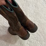 Ariat  Women's Cowboy Boots Fatbaby Dapper Western Leather Teal 6.5B , 10016238 Photo 9