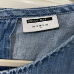 Noisy May  Blue Denim Smock Dress Drop Hem
Dress(Size Medium) Photo 5