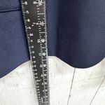 Charter Club Vtg Jacket Women Size 4 Navy Collared 4-Button 3-Pocket Sport Coat Photo 4